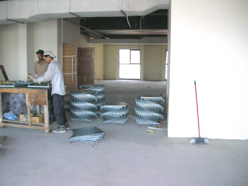 Camass access floor Case Study Photo, Commercial Building, Qatar